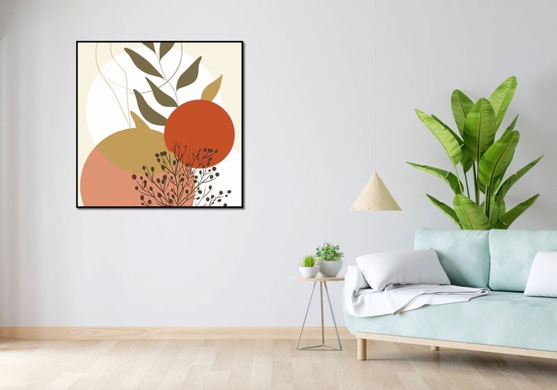 Plakat 100x100cm Impresja Jesieni zdjęcie 4