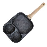 patelnia marmurkowa do jajek 3 sekcje klausberg kb-7827