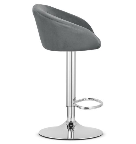 Hoker EAST - aksamit szary / baza chrom na Arena.pl