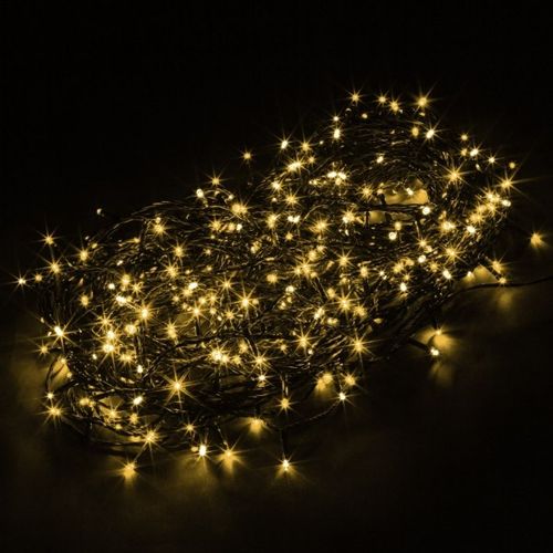 Lampki choinkowe 50LED ciepła biel z programatorem na Arena.pl
