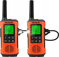 Retevis RT45P Walkie Talkie, Wodoodporność IP67, PMR446, 3KM (2Sztuki)