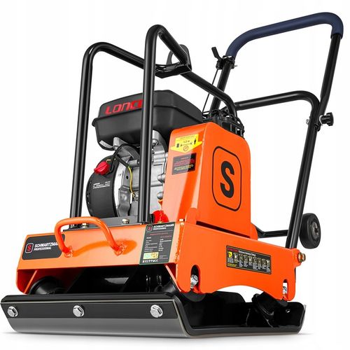 ZAGĘSZCZARKA gruntu UBIJAK 90kg koła + mata + silnik LONCIN 6,5KM siła 18kN na Arena.pl
