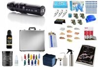 LOKI Zestaw Do Tatuażu z Rotacyjną Maszynką na Baterie Pen Kompletny XXXL