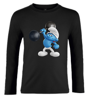 Koszulka z dł.rękaw. Smerfy