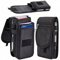 DUŻA POJEMNA KABURA SASZETKA ETUI NA PASEK NA TELEFONY KLUCZE XXL