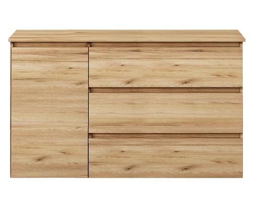 KOMODA MEGAN 120 K5 DĄB ZŁOTY do salonu przedpokoju sypialni na Arena.pl