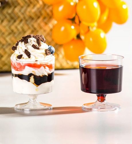 PUCHARKI DESEROWE KIELISZKI DO DESERÓW DRINKÓW DEGUSTACJI OKRĄGŁE 200ml 10 na Arena.pl