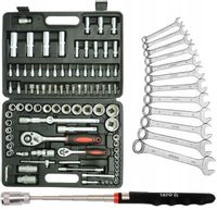 ZESTAW KLUCZE NASADOWYCH NASADOWE 108+ 6-22 + YATO