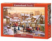 PUZZLE 1000 EL - Klasyczna Zima CASTORLAND