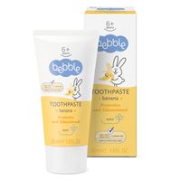 BEBBLE Pasta do mycia zębów bez fluoru z xylitolem bananowa