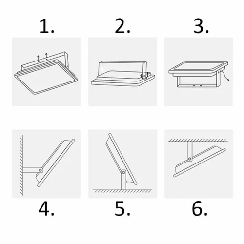 HALOGEN LED 50W NAŚWIETLACZ SLIM CZUJNIK RUCHU ZEWNĘTRZNY DO MAGAZYNU na Arena.pl