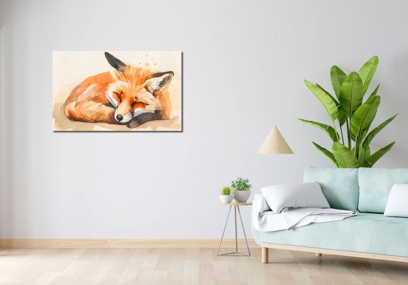 Obraz 100x60cm Akwarelowa Sielanka zdjęcie 2