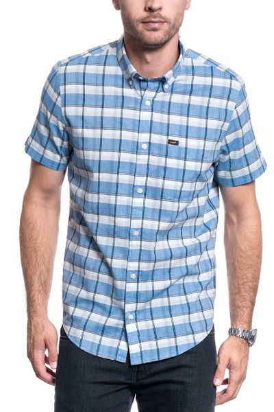 MĘSKA KOSZULA LEE LEE BUTTON DOWN SS SUMMER BLUE L886DGNJ M zdjęcie 4