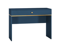 Toaletka / Konsola 1 Szuflada 1SZ 100 cm Błękit Ciemny MARIANA ML