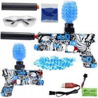 PISTOLET AUTOMAT NA BEZPIECZNE KULKI ŻELOWE KARABIN TŁUMIK