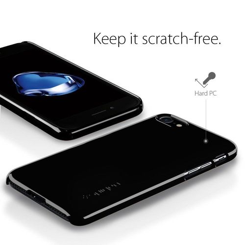 SPIGEN THIN FIT IPHONE 7/8 JET BLACK na Arena.pl