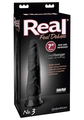 wibrator-real feel deluxe 3 black na Arena.pl
