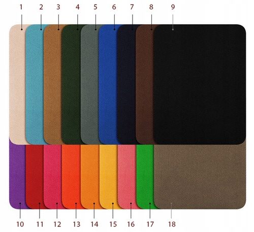 18 sztuk DUŻY ZESTAW kolorowe łatki TERMO ŁATA na Arena.pl