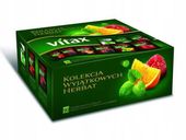 Herbata owocowa zestaw herbat VITAX KOLEKCJA PRZYJE.MIX 90kopert 9 smaków