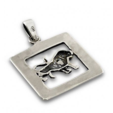 SREBRNY WISIOREK ZNAK ZODIAKU LEW PRÓBA SREBRA 925 GRAWER GRATIS na Arena.pl