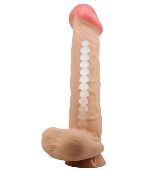 Grube dildo z kręgosłupem zdjęcie 2