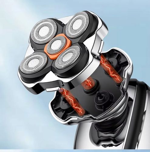 GOLARKA MĘSKA AKUMULATOROWA RIWALL MASZYNKA DO GOLENIA 5D LED USB-C TRYMER na Arena.pl