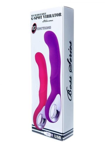 vibrator g spot 10 functions usb purple na Arena.pl