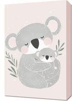 Obraz 40x60cm Wzory dla Dzieci, Dziewczynki i Chłopca - Koale