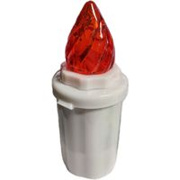 Znicz Wkład Elektryczny ZE10 LED 15cm CZERWONY