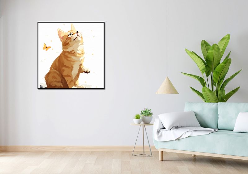 Plakat 90x90cm Motyle i Marzenia zdjęcie 4