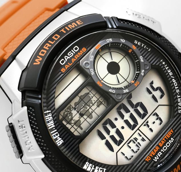 zegarek męski casio ae-1000w-4bvdf + box zdjęcie 4