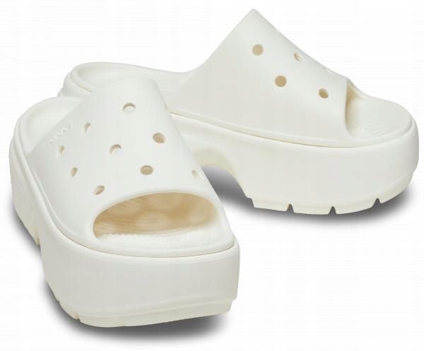Damskie Buty Klapki Platforma Crocs Stomp 209346 Slide 41-42 zdjęcie 2