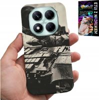 ETUI DO XIAOMI NOTE 14 PRO 5G - CZOŁG POJAZDY WOJSKOWE MILITARIA + SZKŁO