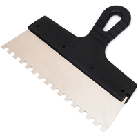 SZPACHELKA ZĘBATA DO KLEJU STAL NIERDZEWNA SZPACHLA ZĄB 8x8 250 mm