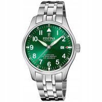 Zegarek Męski Festina F20151-B srebrny bransoleta