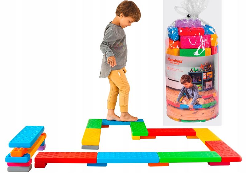 Marioinex Mega KLOCKI platforma dydaktyczna cegły zdjęcie 1