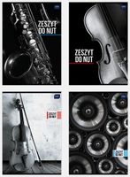 zeszyt do nut a4/16k pionowy a'10 7164