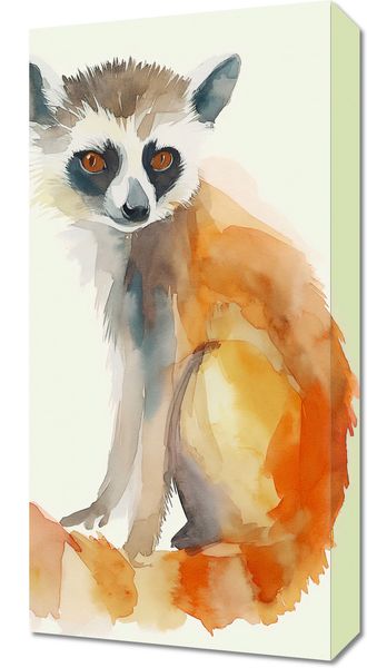 Obraz 30x60cm Lemurek zdjęcie 1