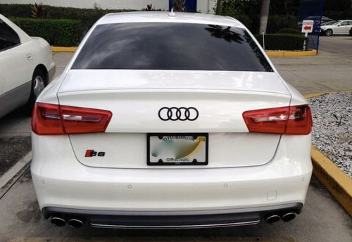 Emblematy Audi Czarne komplet Przód Tył A3, A4 B6, A6 273mm 192mm na Arena.pl