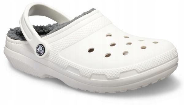 Męskie Ocieplane Klapki Buty Chodaki Crocs Classic Lined Clog 46-47 zdjęcie 3