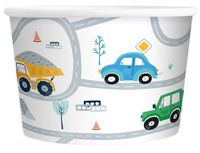 Kubek do lodów Auta 6szt