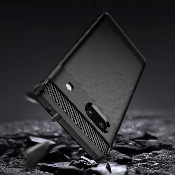 Spacecase Carbon Google Pixel 7A Black zdjęcie 5