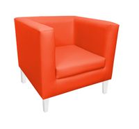 Fotel Monaco nogi białe D20