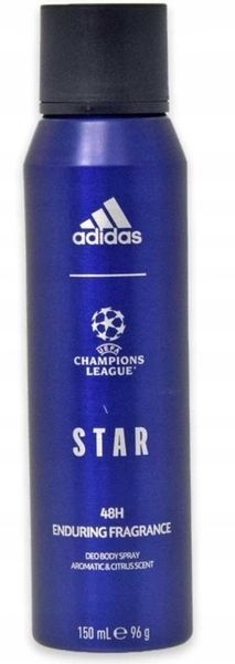 ADIDAS DEZODORANT 150ML CHAMPIONS LEAGUE STAR zdjęcie 1