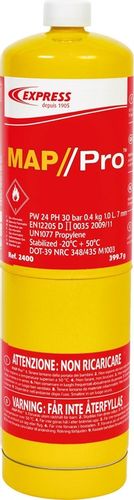 BUTLA Z GAZEM 400 g JEDNORAZOWA PROPYLEN XPRESS GAS DO LUTOWANIA EX2400 na Arena.pl