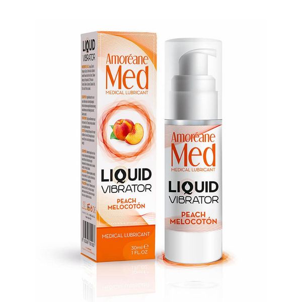 Żel/Sprej-Liquid Vibrator Peach 30Ml. zdjęcie 1