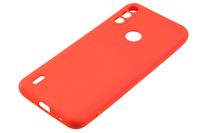 Etui silikonowe Tint do Motorola E7 Power / E7i Power czerwony