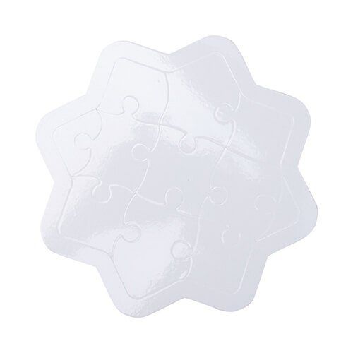 Puzzle tekturowe do sublimacji - ośmiokąt zdjęcie 1