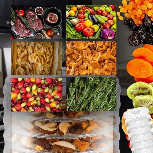 SUSZARKA DO GRZYBÓW OWOCÓW ZIÓŁ WARZYW ŻYWNOŚCI SPOŻYWCZA 5 SIT MOCNA na Arena.pl