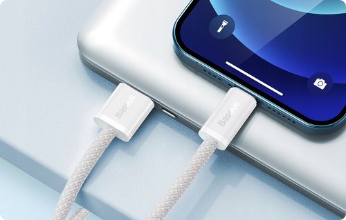 Kabel USB do Lightning Baseus Dynamic, 2.4A, 2m (biały) na Arena.pl